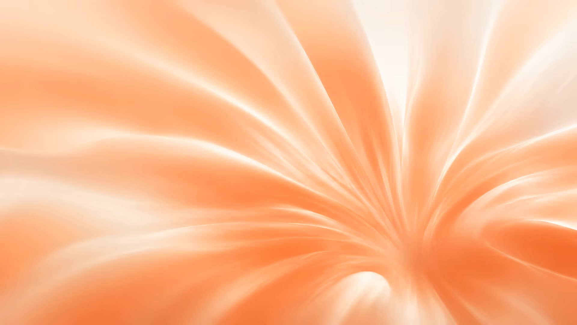 Abstract orange light field representing a shift in AI model capability and orchestration